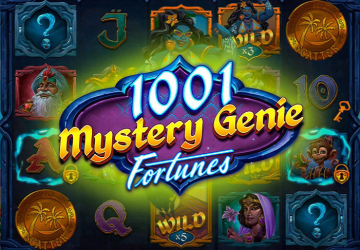 Автомат 1001 Mystery Genie Fortunes в Малина казино